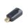 Gembird A-MDPM-HDMIF-01 Kabeladapter Mini Display Port HDMI Schwarz