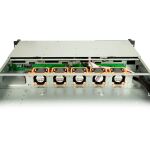 Inter-Tech IPC 1U-1404 Rack Schwarz, Edelstahl