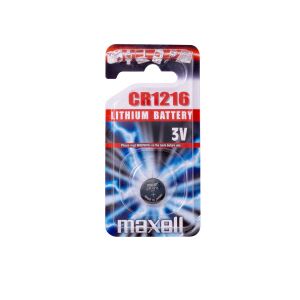 Maxell 11238800 Haushaltsbatterie Einwegbatterie CR1216 Lithium-Manganese Dioxide (LiMnO2)