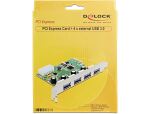 DeLOCK 89363 Schnittstellenkarte/Adapter Eingebaut USB 3.2 Gen 1 (3.1 Gen 1)
