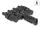 DELOCK DL4 Solar Konnektor 1 x Stecker zu 4 x Buchse