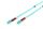 Digitus LWL Multimode OM 3 Patchkabel, LC / LC
