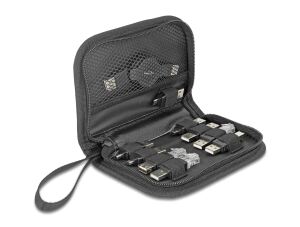 DELOCK USB Adapter A -> 9 teilig 8 Adapter+ 1 Verlängerun