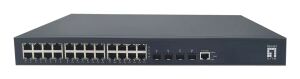 LevelOne GTP-2871DP Netzwerk-Switch Managed L2/L3 Gigabit Ethernet (10/100/1000) Power over Ethernet (PoE) 1U Grau