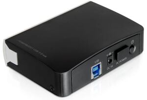 DELOCK USB-HUB 4-Port USB3.0, schwarz, mit NT, intern/extern