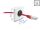 DELOCK Easy 45 Kabeldurchführung rund 14 mm Durchm.