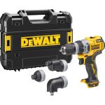 DEWALT Akku-Bohrschrauber, 4 Köpfe, 12 Volt