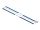 DELOCK Edelstahlkabelbinder L 300 x B 4,6 mm blau 10 Stück