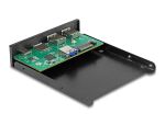 DeLOCK Front Panel 3.5″ USB 5 Gbps 1 x USB Type-C + 2 x USB Typ-A + SD und Micro SD Slot