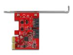 DELOCK 2 Port SATA PCI Express x2 Karte mit RAID 1 Spiegelu.
