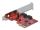 DELOCK 2 Port SATA PCI Express x2 Karte mit RAID 1 Spiegelu.