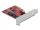 DELOCK 2 Port SATA PCI Express x2 Karte mit RAID 1 Spiegelu.