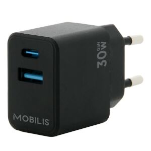 Mobilis 001362 Ladegerät für Mobilgeräte Universal Schwarz AC Auto