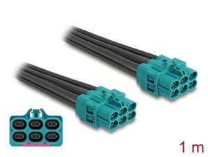 DELOCK Kabel HDMTD Z six Buchse zu HDMTD Z six Buchse 1 m