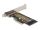 DeLOCK PCI Express x4 Karte zu 1 x intern NVMe M.2 Key M 80 mm - Low Profile Formfaktor