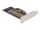 DeLOCK PCI Express x4 Karte zu 1 x intern NVMe M.2 Key M 80 mm - Low Profile Formfaktor