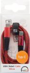 2GO 797195 USB Kabel USB 3.2 Gen 1 (3.1 Gen 1) 1 m USB C Rot