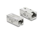 DELOCK Adapter Kupplung RJ45 Buchse zu Buchse Cat.6A Metall