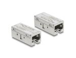 DELOCK Adapter Kupplung RJ45 Buchse zu Buchse Cat.6A Metall