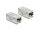 DELOCK Adapter Kupplung RJ45 Buchse zu Buchse Cat.6A Metall