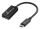 MediaRange USB Type-C zu HDMI Audio und Video Konverter, 20cm, schwarz