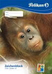 Pelikan 224840 Kunstdruckpapier Kunstdruckpapierblock 20...