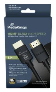 MediaRange MRCS220 HDMI-Kabel 2 m HDMI Typ A (Standard) Schwarz