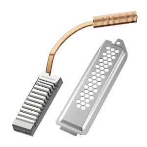 GRAUGEAR G-PS5HS01-COV Computerkühlsystem Solid-State-Laufwerk Kühlkörper/Radiator Kupfer, Silber