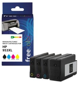 Freecolor K10637F7 Druckerpatrone 4 Stück(e) Kompatibel Schwarz, Cyan, Magenta, Gelb