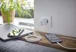 Intenso POWER ADAPTER 1XUSB-A/2XUSB-C/7806512 Universal Weiß AC Schnellladung Drinnen
