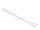 DeLOCK Klett-Kabelbinder L 200 x B 12 mm weiß 10 Stück