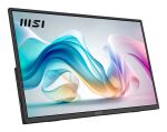 MSI PRO MP165DE E6 TV-Gerät/Monitor tragbar Tragbarer Monitor Schwarz 39,6 cm (15.6") LED 1920 x 1080 Pixel