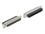 DELOCK D-Sub 37 Pin Crimp Buchse, Metall, 2 Stück