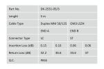 Digitus LWL Multimode OM 3 Patchkabel, LC / ST