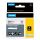 DYMO Rhino Industrie Nylonetiketten | flexibel | 12 mm x 3,5 m | schwarze Schrift auf weißem Untergrund | selbstklebendes Schriftband | für Rhino und LabelManager Beschriftungsgerät