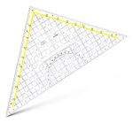Aristo AR1648/2 Dreieck Kunststoff Schwarz, Transparent,...