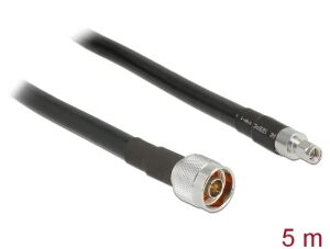 DELOCK HF Kabel RP-SMA -> N St/St 5.00m low loss