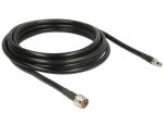 DELOCK HF Kabel RP-SMA -> N St/St 5.00m low loss