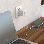 RealPower 352262 Ladegerät für Mobilgeräte Universal Weiß AC Schnellladung Drinnen