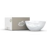 FIFTYEIGHT Schale 350ml - Grinsend weiß