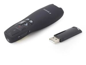 Gembird WP-L-12 Funk-Presenter RF Schwarz