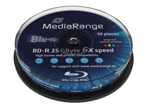 MediaRange MR500 Leere Blu-Ray Disc BD-R 25 GB 10 Stück(e)