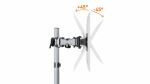 Durable 509523 Flachbildschirm-Tischhalterung 68,6 cm (27") Wand Silber