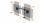 Durable 509523 Flachbildschirm-Tischhalterung 68,6 cm (27") Wand Silber