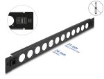DELOCK 19 D-Typ Patchpanel 12 Port werkzeugfrei schwarz