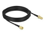 DeLOCK Antennenkabel SMA Stecker zu SMA Buchse LMR/CFD100...