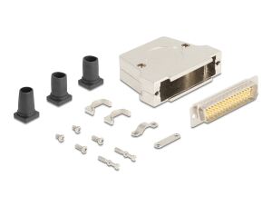 DELOCK Steckergehäuse Sub-D 50Pin aus Metall Stecker