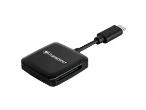 Transcend RDC3 Kartenleser USB 3.2 Gen 1 (3.1 Gen 1) Type-C Schwarz
