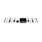Tripp Lite B032-HUA2 USB/HD-Kabel KVM-Switch mit 2 Anschlüssen, Audio/Video, Kabel und Freigabe von USB-Peripheriegeräten