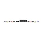 Tripp Lite B032-HUA2 USB/HD-Kabel KVM-Switch mit 2 Anschlüssen, Audio/Video, Kabel und Freigabe von USB-Peripheriegeräten